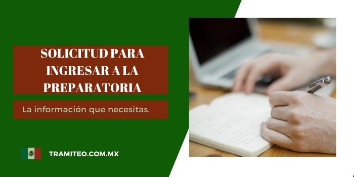 solicitud para ingresar a la prepa