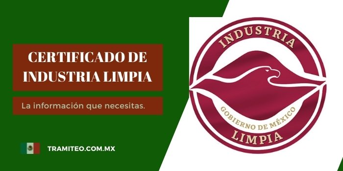 certificado de industria limpia