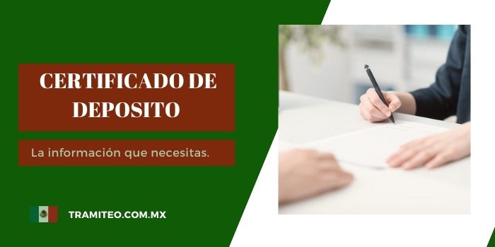 certificado de deposito